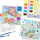 Vízfestés Garden Tookyland akvarell kifestőkönyvek