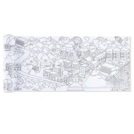 Maxi kifestőkönyv 6 m-es tekercsben A világ városai