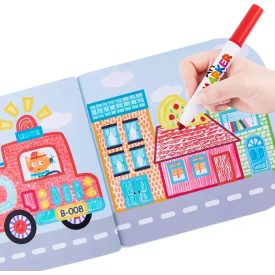 Első kifestőkönyvem a kicsiknek Menjünk Tookylandba