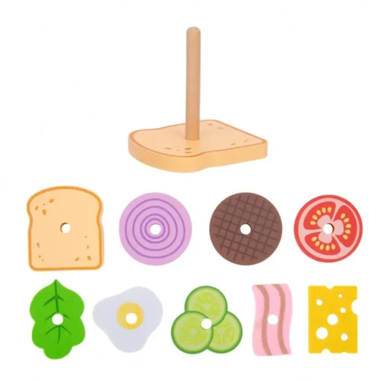 Tooky Toy Szendvics gyerekeknek játékhoz
