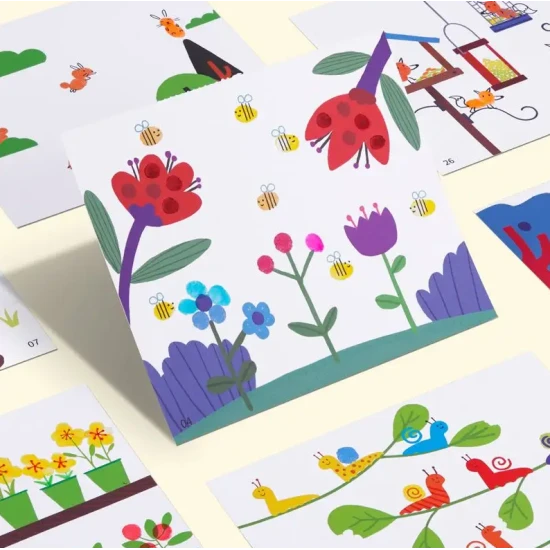 Ujjfestékes színező oldalak gyerekeknek World of Tookyland