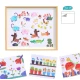 Ujjfestékes színező oldalak gyerekeknek World of Tookyland