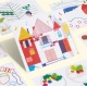 Ujjfestékes színező oldalak gyerekeknek Artist Tookyland