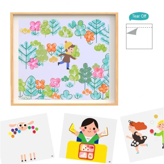 Ujjfestékes színező oldalak gyerekeknek Artist Tookyland