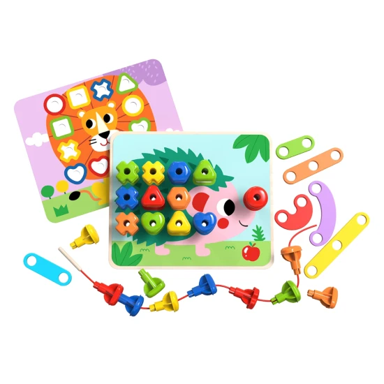 Logikai készlet gyerekeknek Rainbow Tooky Toy