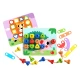 Logikai készlet gyerekeknek Rainbow Tooky Toy