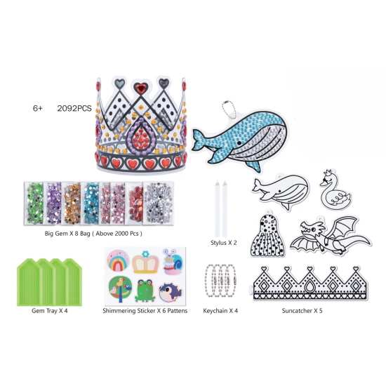 Gyémánt mozaik gyerekeknek Tookyland hercegnő