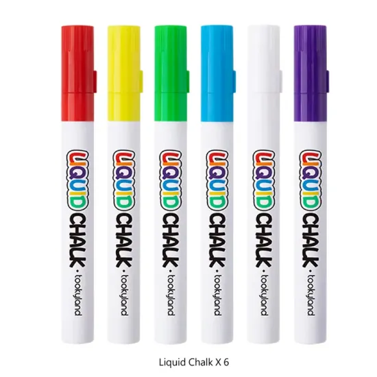 Kréta jelzők a táblán