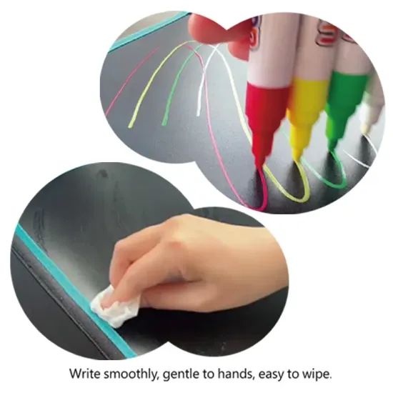 Kréta jelzők a táblán