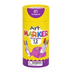 Markerek Mosható univerzális heggyel 12 db Markerek Mosható univerzális heggyel 12 db