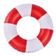Swim Essentials gyermek felfújható kerék csíkos motívummal piros-fehér színben - átmérője 50 cm