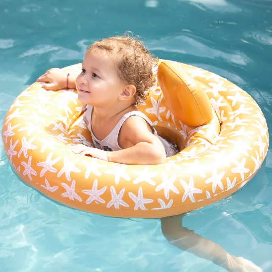 Swim Essentials Felfújható kerék babáknak Sea Star Felfújható kerék babáknak Starfish csillag motívummal