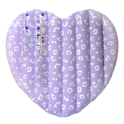 Lila Leopard szív felfújható Lila Leopard szív felfújható
