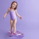 Swim Essentials felfújható gyermekkerék szív motívummal - 50 cm átmérőjű