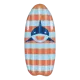 Swim Essentials Shark felfújható szörfdeszka 120 cm két rögzített fogantyúval