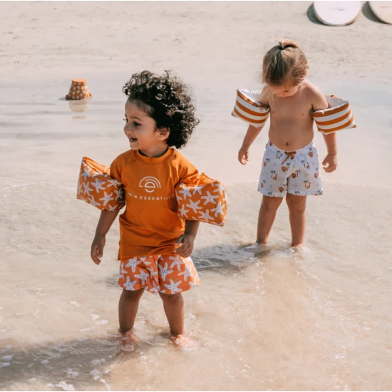 Gyermek felfújható Swim Essentials Starfish ujjatlan gyerekeknek, ideális úszáshoz a medencében és a tengeren