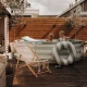 Kerek vázas medence Essence Luxe Old Green Stripe 305×76