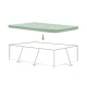Medencetakaró Essence Green 300×200