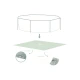 Kerek medence alátét Essence Green