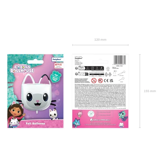 Aranyos Gabby's Dollhouse dekoráció bulikra és ünnepekre