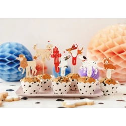 Psy cupcake bélések 7 db