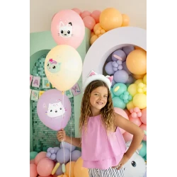 Gabby's Dollhouse léggömbök 6 db 30 cm