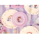 Gabby's Dollhouse papírtányérok színes motívummal