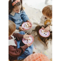 Dalmát tányérok 6 db. 18 cm