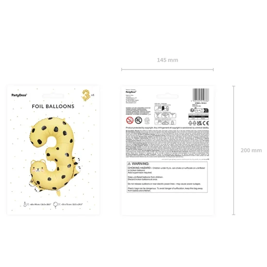 3. számú léggömb gepárd