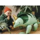 Tetszetős kialakítású, dinoszaurusz motívumú léggömb, amely minden gyermek figyelmét felkelti.