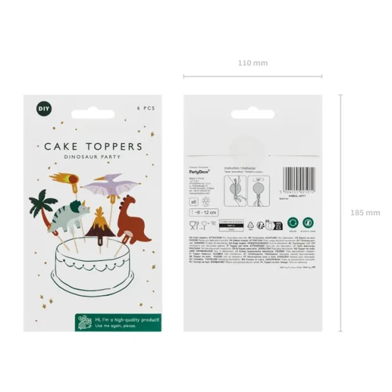 A dinoszaurusz cupcakes feldobja a bulit!