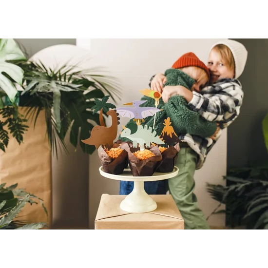 A dinoszaurusz cupcakes feldobja a bulit!