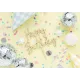 Fából készült Happy Birthday torta dekoráció Party deco-ból.