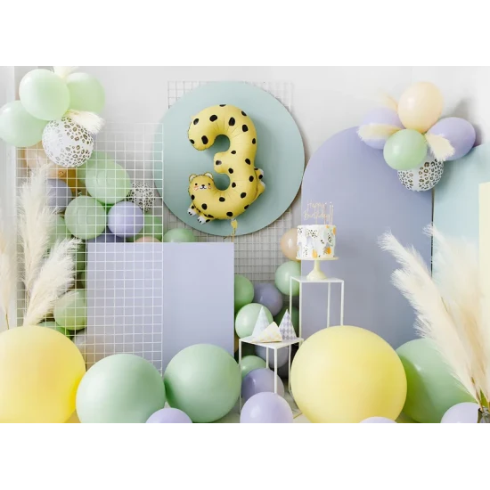 Fából készült Happy Birthday torta dekoráció Party deco-ból.