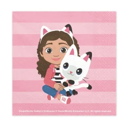 Gabby's Dollhouse szalvéta 20 db