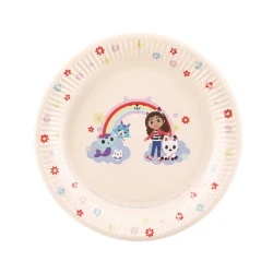 Tányérok Gabby's Dollhouse Rainbow 6 db 23 cm