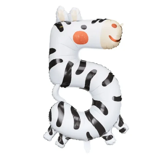 5-ös számú zebra léggömb
