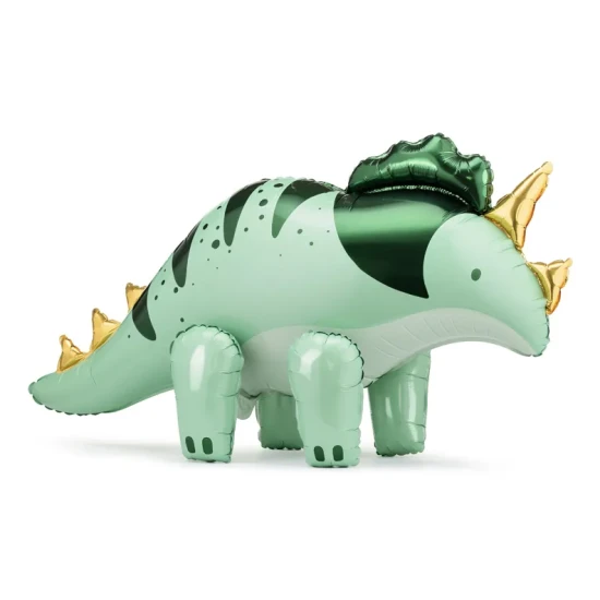 Tetszetős kialakítású, dinoszaurusz motívumú léggömb, amely minden gyermek figyelmét felkelti.