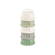 Tejpor- / uzsonnatartó doboz szett Cotton White / Sage Green