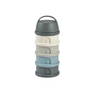 Tejpor- / uzsonnatartó doboz szett Mineral Grey / Blue