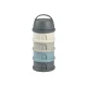 Tejpor- / uzsonnatartó doboz szett Mineral Grey / Blue – Béaba