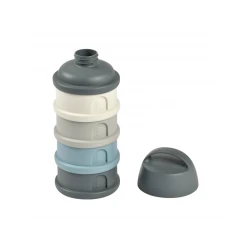 Tejpor- / uzsonnatartó doboz szett Mineral Grey / Blue Tejpor- / uzsonnatartó doboz szett Mineral Grey / Blue