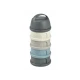Tejpor- / uzsonnatartó doboz szett Mineral Grey / Blue – Béaba