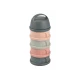 Tejpor- / uzsonnatartó doboz szett Mineral Grey / Pink – Béaba