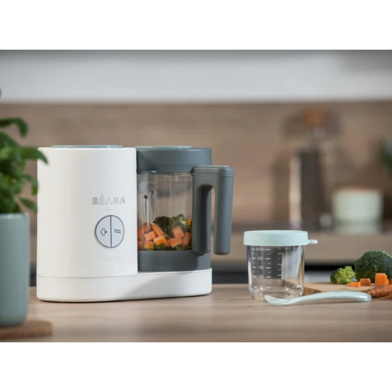 Üvegtál BABYCOOK Neo-hoz Grey Üvegtál BABYCOOK Neo-hoz Grey – Béaba