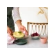 Üveg étkészlet tapadókorongokkal Eucalyptus Üveg étkészlet tapadókorongokkal Eucalyptus – Béaba