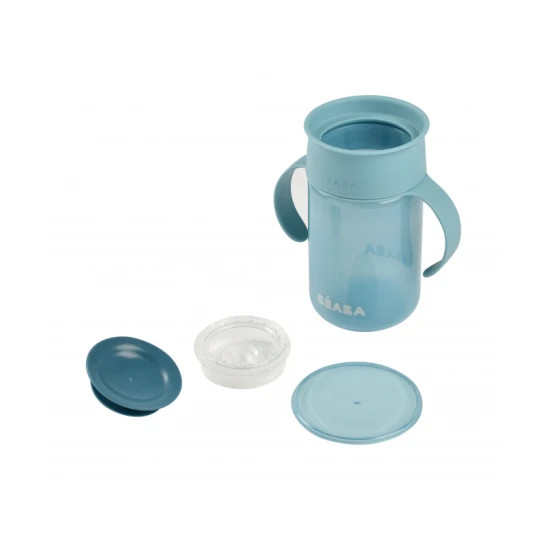 360°-os itatópohár Blue 340 ml 12m+ 360°-os itatópohár Blue 340 ml 12m+ – Béaba