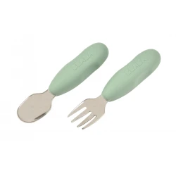 Első gyakorló evőeszköz 2 részes Sage Green Első gyakorló evőeszköz 2 részes Sage Green