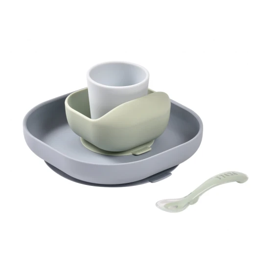 Szilikon étkészlet 4 részes Pebble Szilikon étkészlet 4 részes Pebble – Béaba