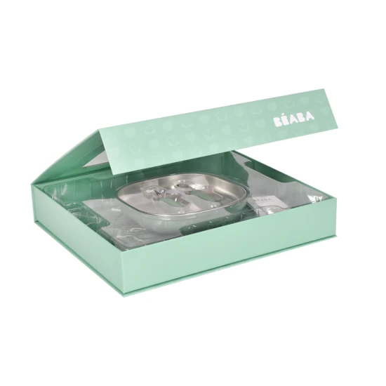 Étkészlet a legkisebbeknek Sage Green Étkészlet a legkisebbeknek Sage Green – Béaba